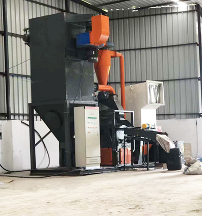 江西客户100kg/h铜米机顺利投产